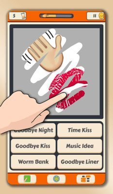 Screenshot of the application Scratch And Guess The Emoji - #1