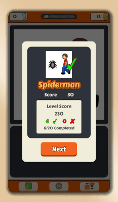 Screenshot of the application Scratch And Guess The Emoji - #4