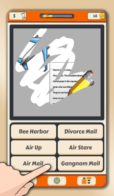 Screenshot of the application Scratch And Guess The Emoji - #5