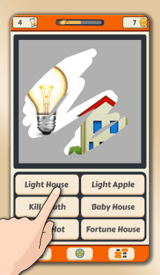 Screenshot of the application Scratch And Guess The Emoji - #6