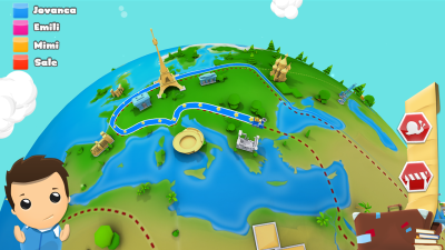Screenshot of the application Game - Geography Quiz 3D - #2