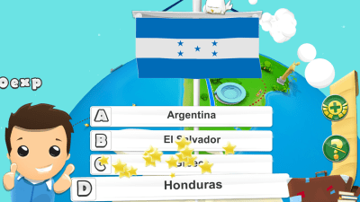 Screenshot of the application Game - Geography Quiz 3D - #3