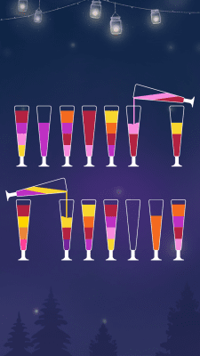 Screenshot of the application Water Sorting Puzzle - #5