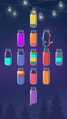 Screenshot of the application Water Sorting Puzzle - #6