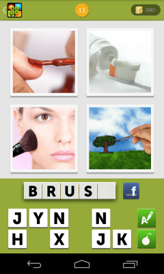 Screenshot of the application 4 Pics 1 Word What's the Photo - #2
