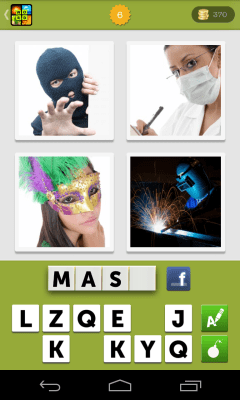 Screenshot of the application 4 Pics 1 Word What's the Photo - #3