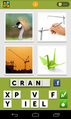 Screenshot of the application 4 Pics 1 Word What's the Photo - #4