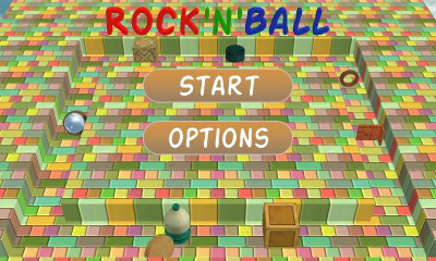 Screenshot of the application RocknBall Free - #1