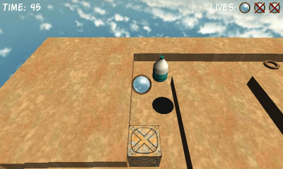 Screenshot of the application RocknBall Free - #3