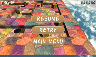 Screenshot of the application RocknBall Free - #4