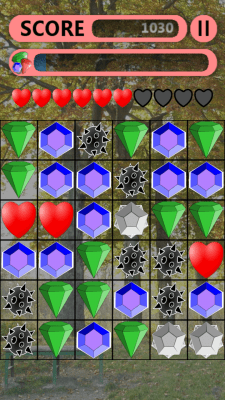 Screenshot of the application Gemstone Obsession - #1