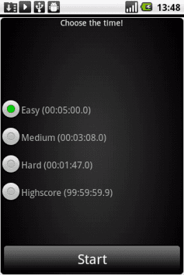 Screenshot of the application Bomb Disposal Run - #4