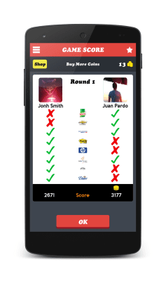 Screenshot of the application Scratch Logo Quiz Multiplayer - #6