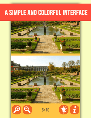 Screenshot of the application Find the Difference: Landscapes - #4