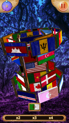 Screenshot of the application MahJah 2 - Mahjong Solitaire - #3