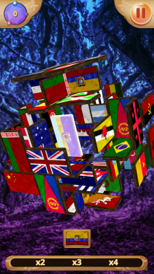 Screenshot of the application MahJah 2 - Mahjong Solitaire - #9