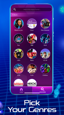 Screenshot of the application Tiles Hop: EDM Rush! - #5
