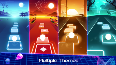 Screenshot of the application Tiles Hop: EDM Rush! - #6
