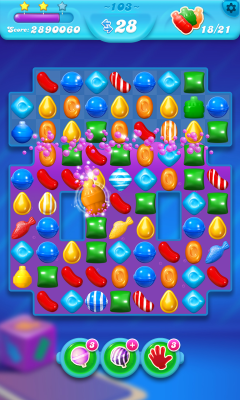 Screenshot of the application Candy Crush Soda Saga - #3