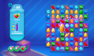 Screenshot of the application Candy Crush Soda Saga - #6
