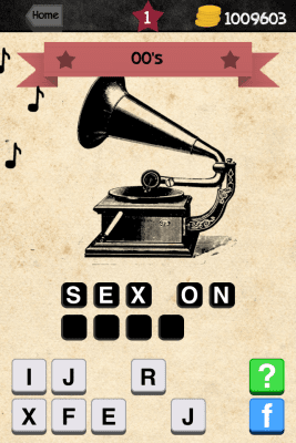 Screenshot of the application Guess The Intro -- Song Quiz - #1