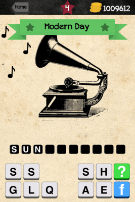 Screenshot of the application Guess The Intro -- Song Quiz - #2