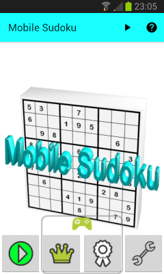 Screenshot of the application Mobile Sudoku (Free) - #1