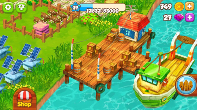 Screenshot of the application Top Farm - #3