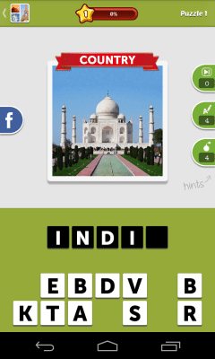 Screenshot of the application Guess What's the Place? - #3