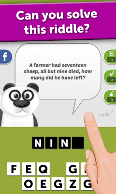 Screenshot of the application Little Riddle - Word Quiz - #1