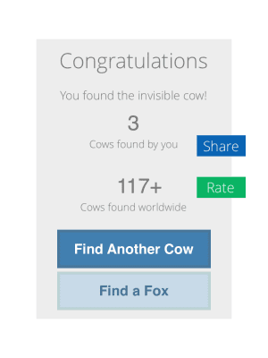 Screenshot of the application Find the Invisible Cow - #4