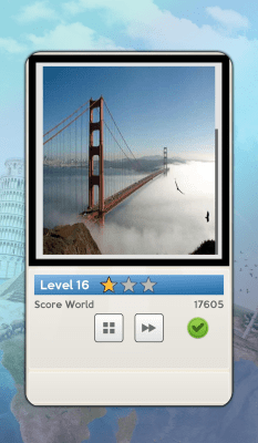 Screenshot of the application Scratch That Place Quiz - #8