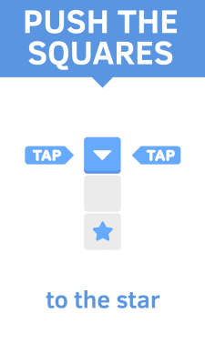 Screenshot of the application Push The Squares - #1