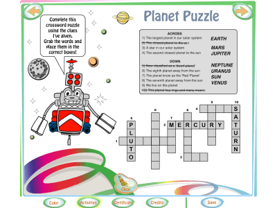 Screenshot of the application LSP Activity Book - #4