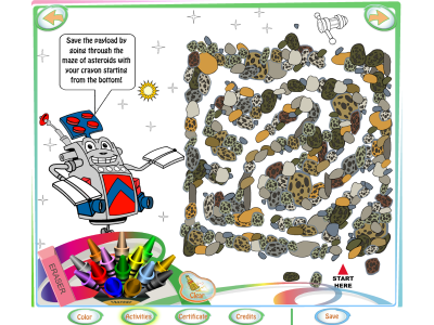 Screenshot of the application LSP Activity Book - #5