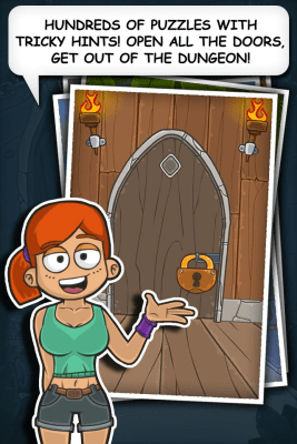 Screenshot of the application 100 Dungeon Doors: Escape - #1