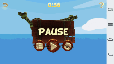 Screenshot of the application Unwind the rope - #3