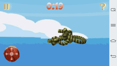 Screenshot of the application Unwind the rope - #7