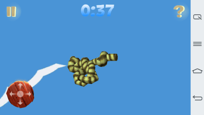 Screenshot of the application Unwind the rope - #8