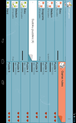 Screenshot of the application Grid games (crossword, sudoku) - #8