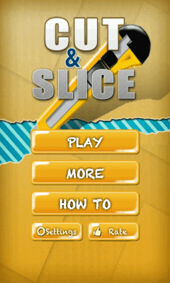 Screenshot of the application Cut & Slice - #1