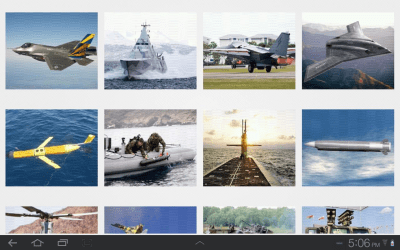 Screenshot of the application Military Puzzle - #2