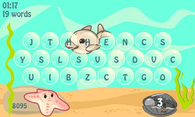 Screenshot of the application Spelling Sea Word Game - #3