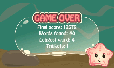 Screenshot of the application Spelling Sea Word Game - #4