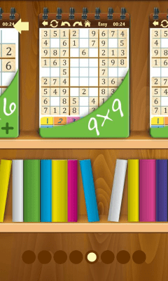 Screenshot of the application Sudoku Shelf - #2