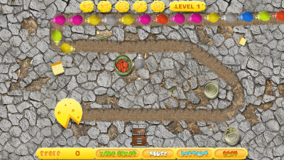 Screenshot of the application Mouse attack - #4