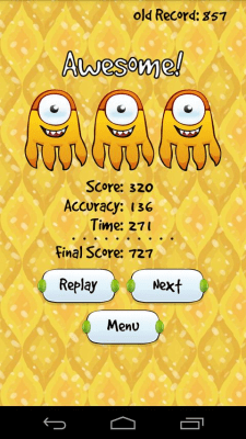 Screenshot of the application Quatropus - #7