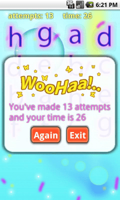 Screenshot of the application Pumping memory - #3