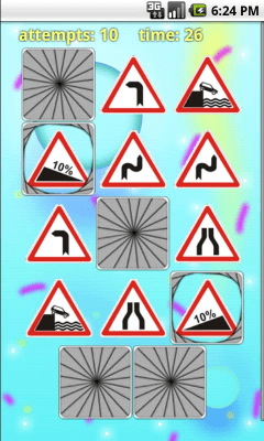 Screenshot of the application Pumping memory - #5