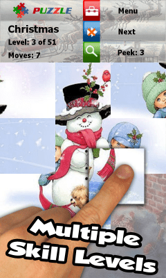 Screenshot of the application The Christmas Puzzle - #2
